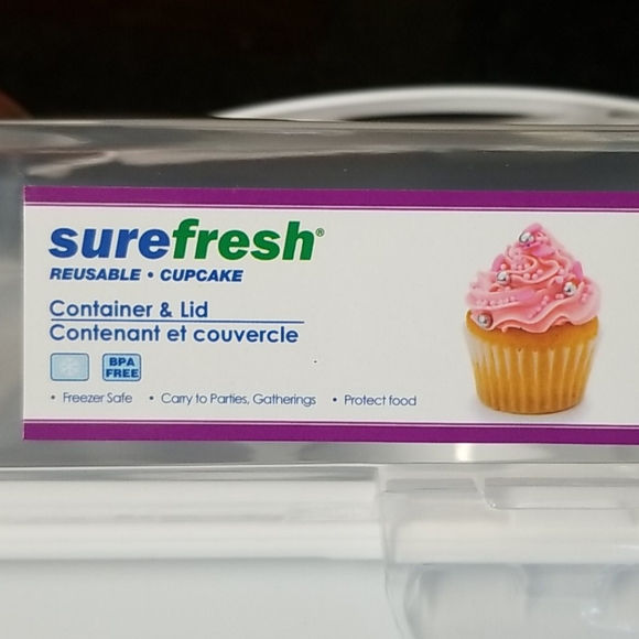 🧁Cupcake Container & Lid - Picture 3 of 5